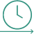 icono en linea de reloj
